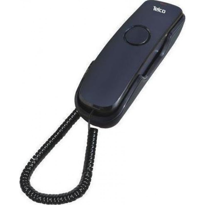 Telco TM13-001 Τηλέφωνο Ενσύρματο Γόνδολα Μαύρο (010020)